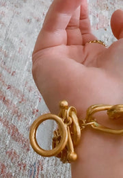 Braided Toggle Bracelet