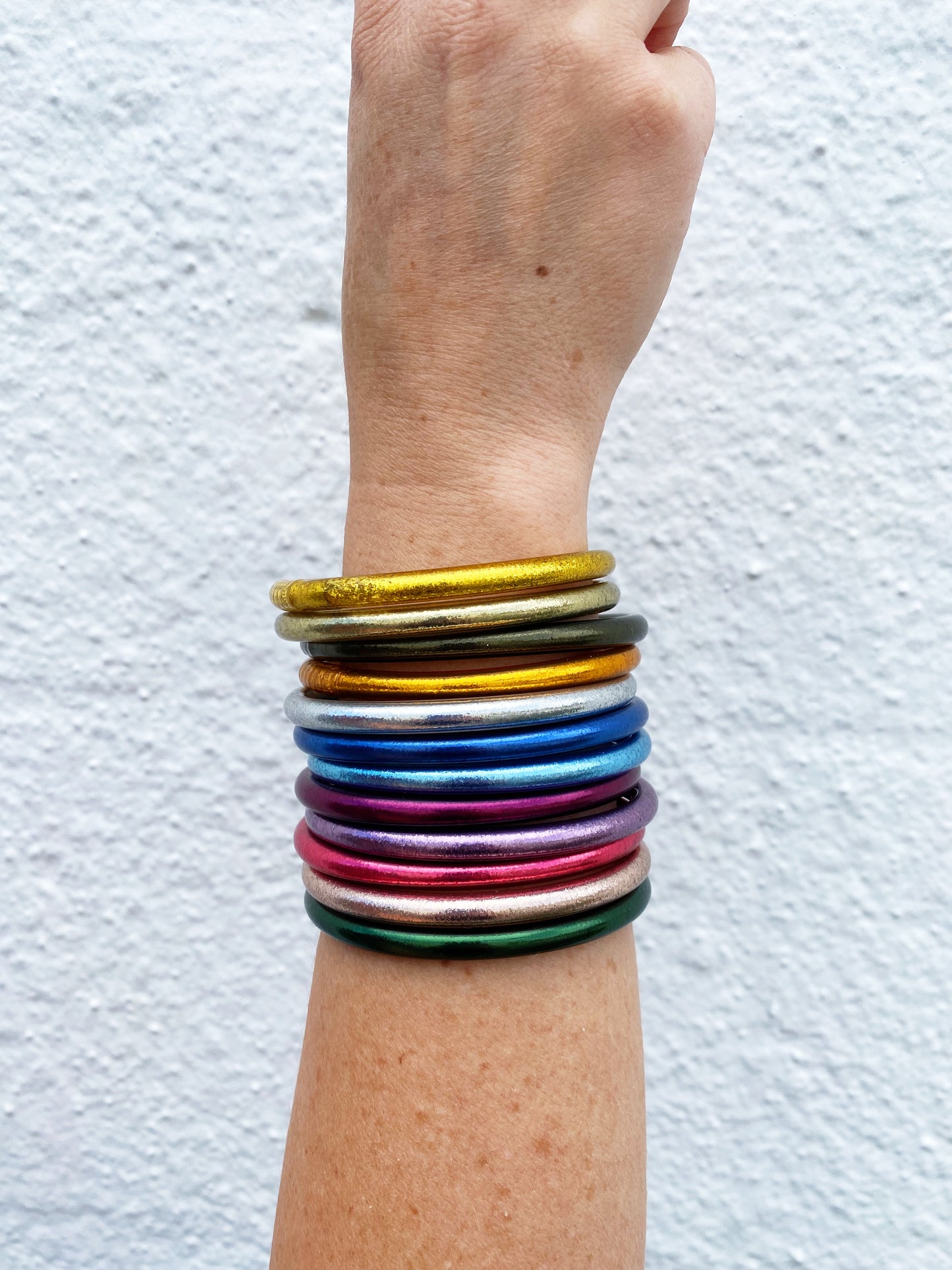All Weather Bangles® (Set of 6) - Serenity Prayer