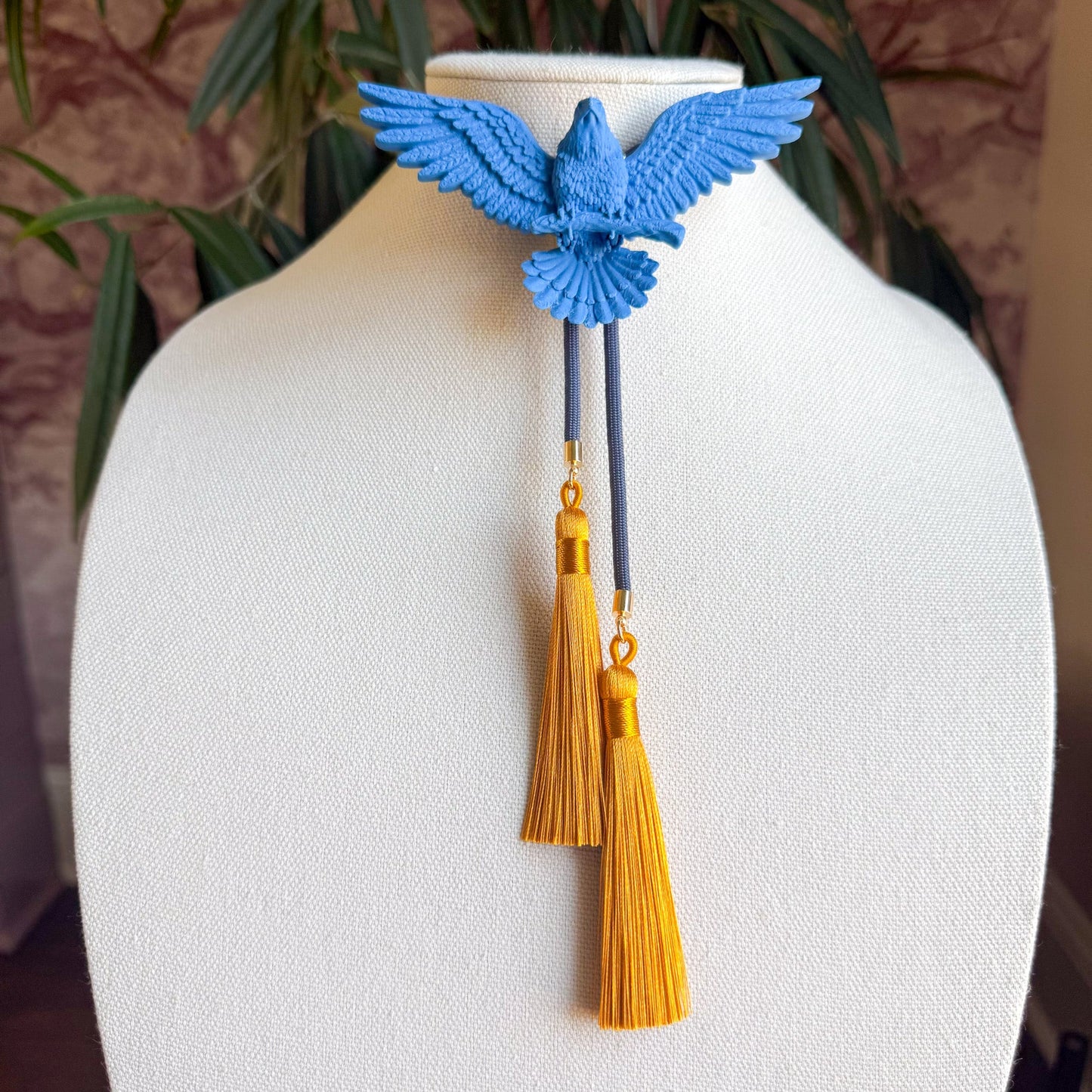 Eagle Bolo Ocean Blue with Storm Blue & Golden Yellow