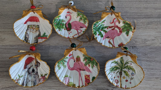 Handmade Shell Ornaments