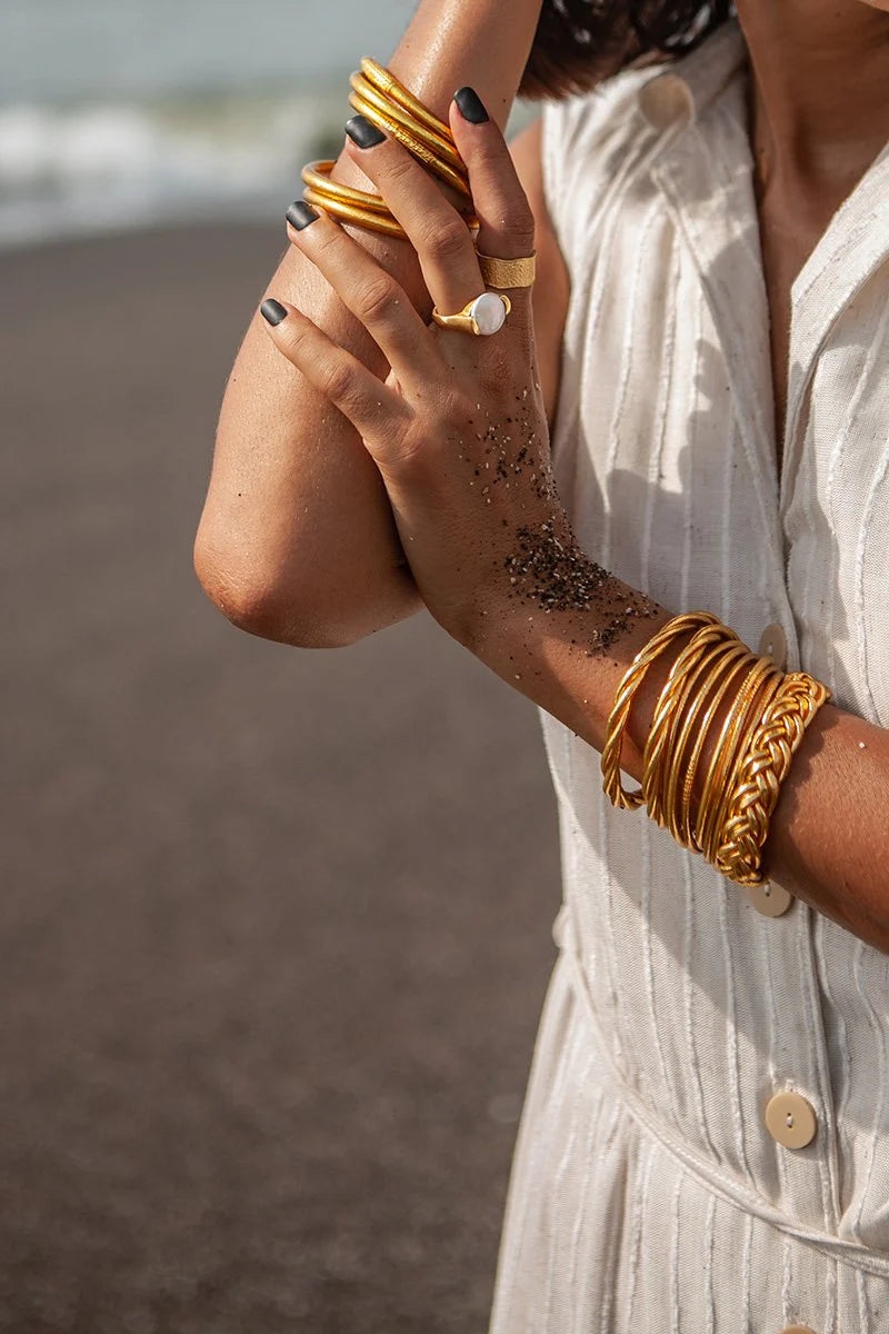 Kumali Thin Bangles Set of 3