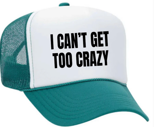 Too Crazy Hat *Multiple Colors *