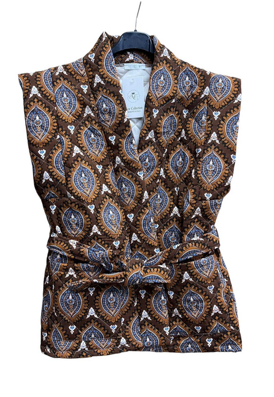 Rowan Vest Blue