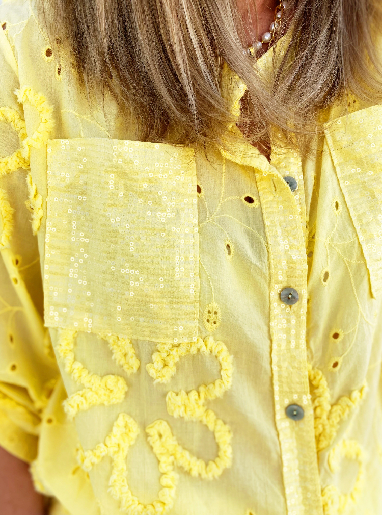 Ava Top in Yellow