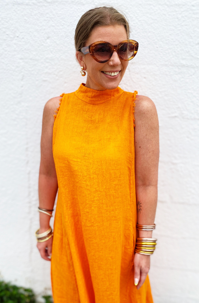 Jenny Dress Tangerine