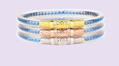 Three Queens All Weather Bangles® (AWB®) - CRYSTAL