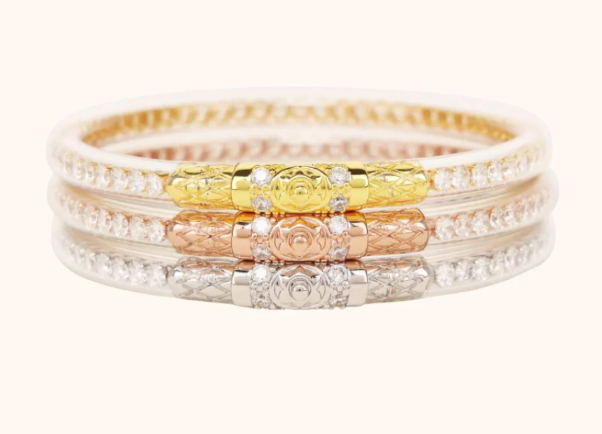 Three Queens All Weather Bangles® (AWB®) - CRYSTAL