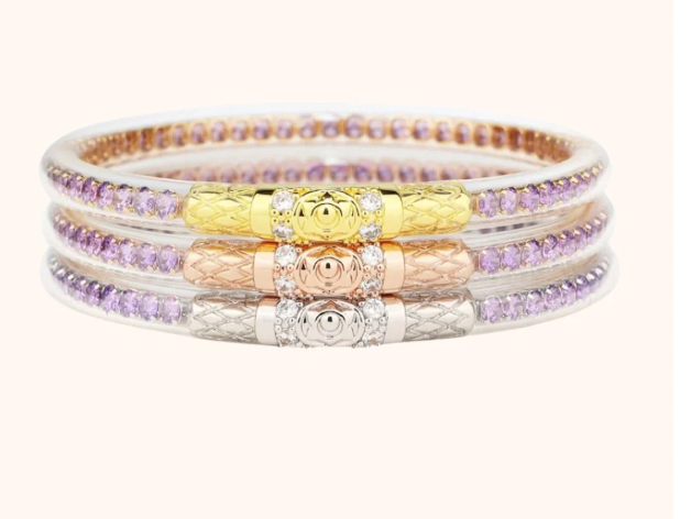 Three Queens All Weather Bangles® (AWB®) - CRYSTAL