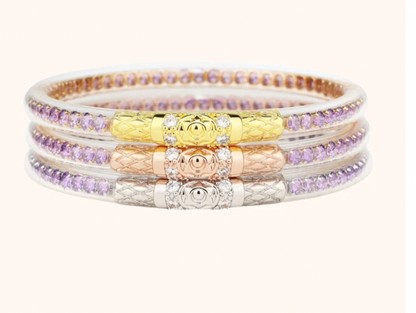 Three Queens All Weather Bangles® (AWB®) - CRYSTAL