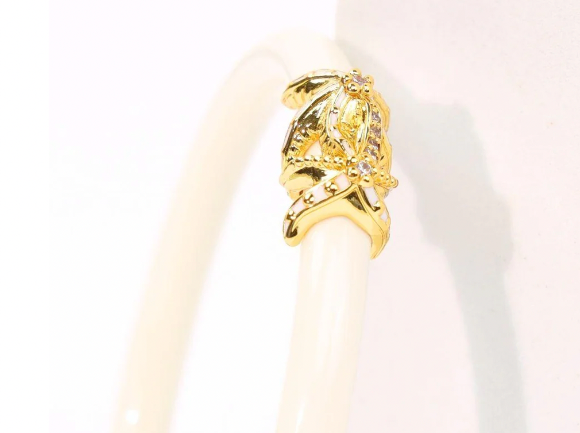 Fauna Starfish All Weather Bangle® (AWB®) - Ivory PREORDER