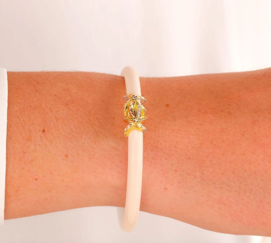 Fauna Starfish All Weather Bangle® (AWB®) - Ivory PREORDER