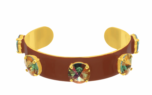 The Linsey Cuff in Midnight Express- Mocha