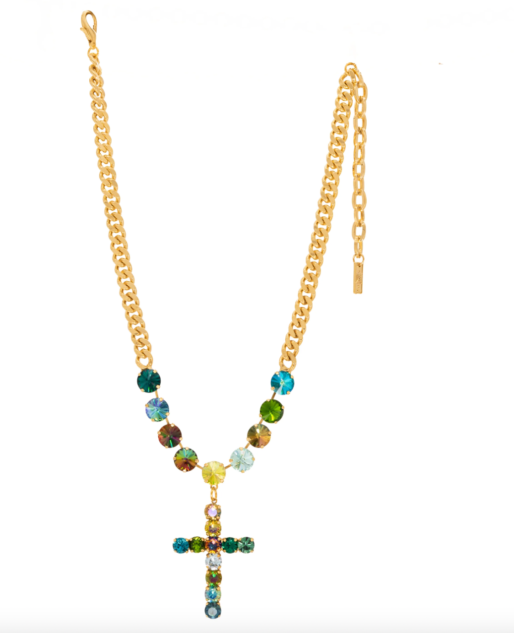 Sofitella Necklace in Green Mix