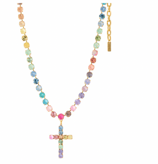 TOVA Mini Donatella Necklace in Fairy Dust
