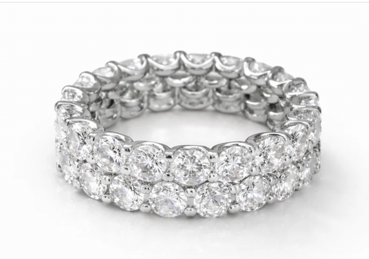 Ariella Double Band Ring Size 7