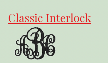 Initial Monogram