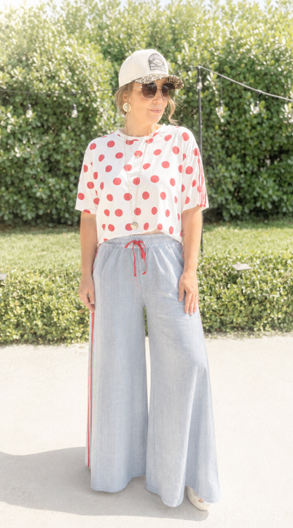 Polka Dot Tee (2 colors)