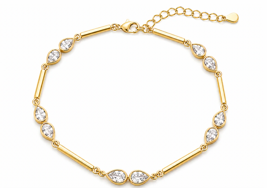 Delphine Tear Drop Bracelet