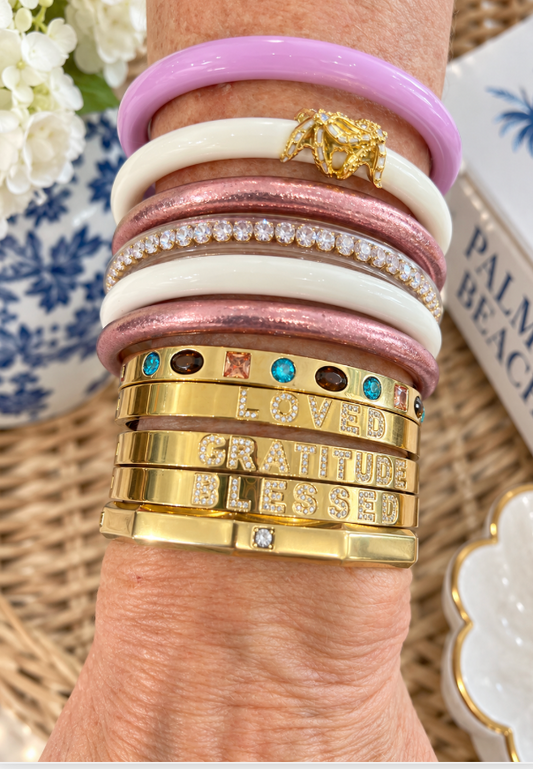 Ashley Blue/Brown Bangle