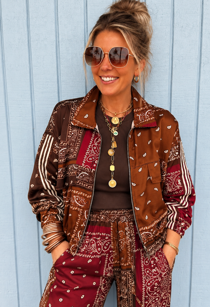 Drake Jacket in Chocolate