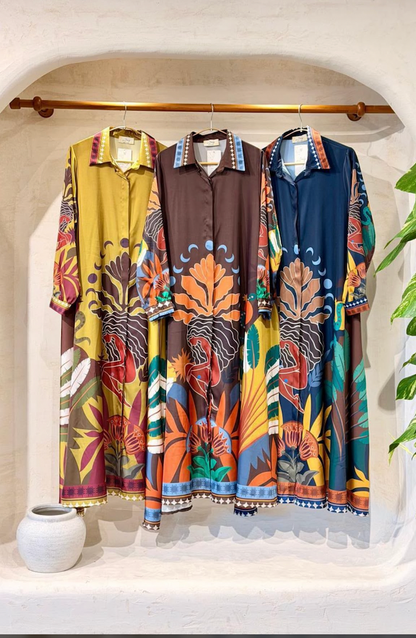 Sadie Dress MUSTARD