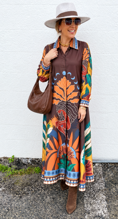 Sadie Dress CHOCOLATE