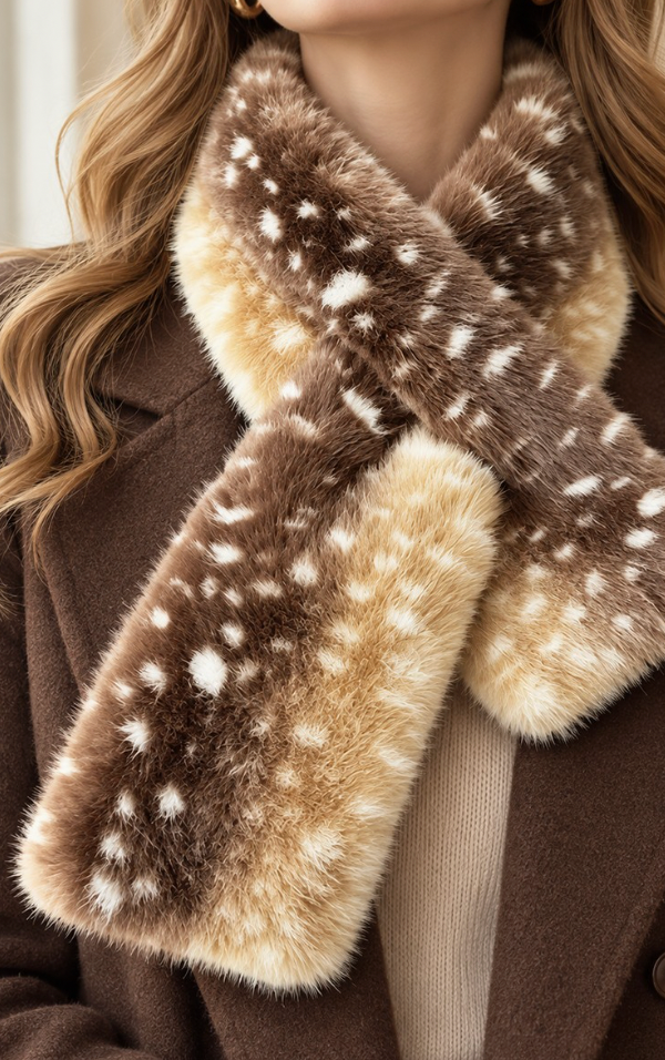 Bambi FAUX Fur Scarf PREORDER