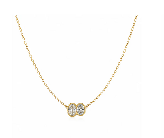 LUMI BEZEL NECKLACE