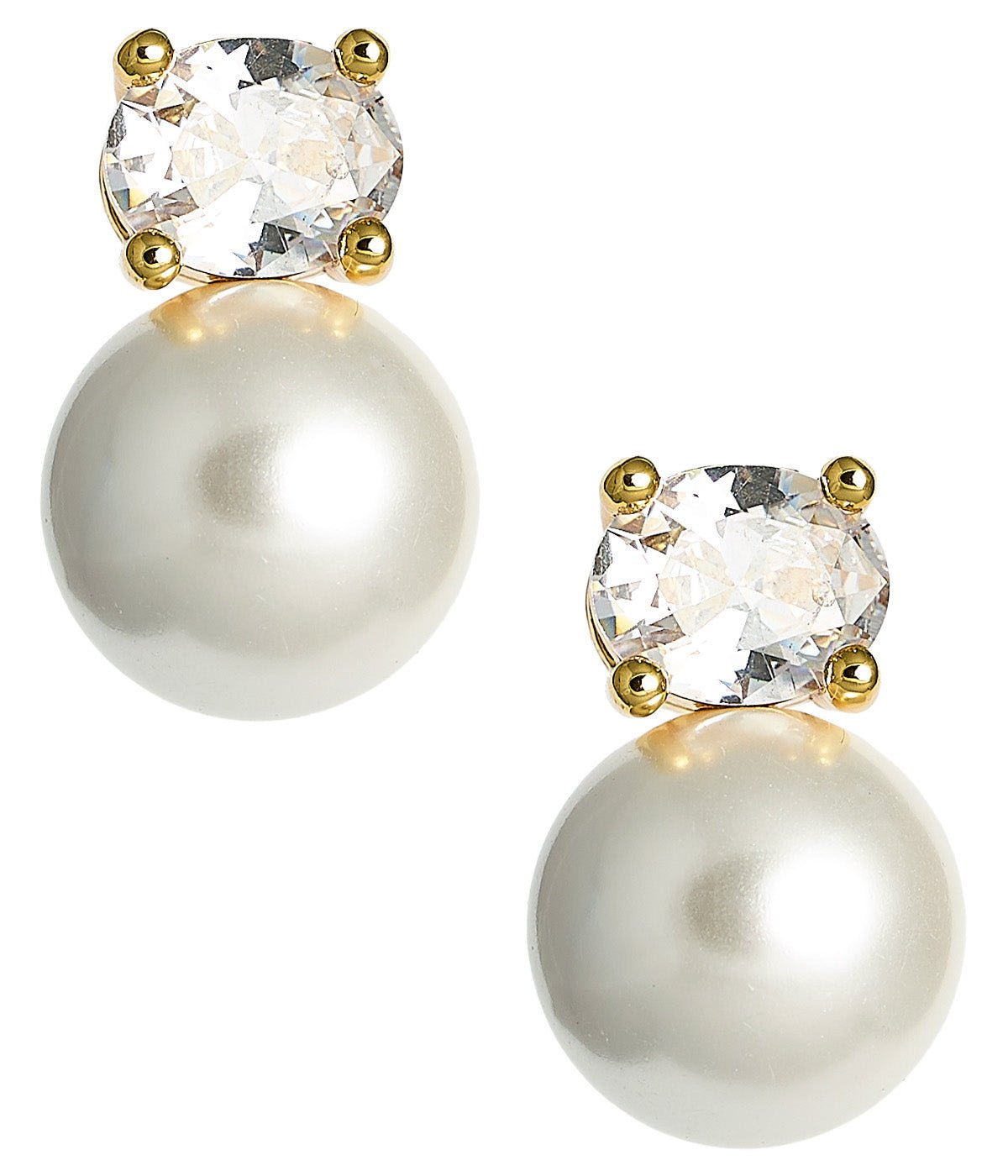 Abby - Double Earring - 18k Gold Plated - Belle of the Ball Collection