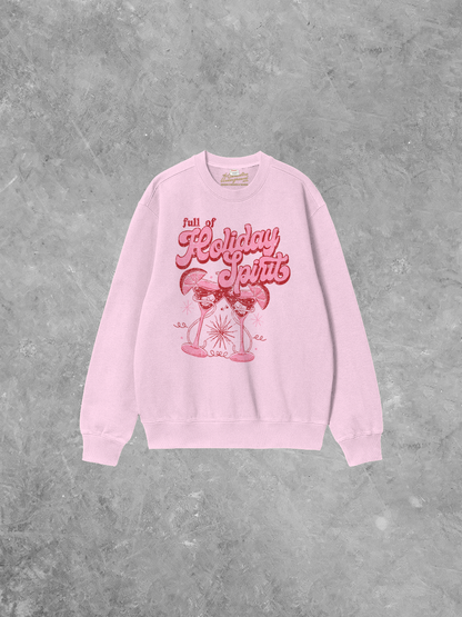 Underground Original Design: Full of Holiday Spirit Boxy Cotton 90's Sweatshirt