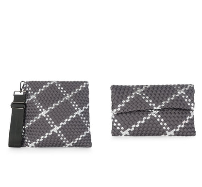 Val Convertible Woven Crossbody Multiple Colors
