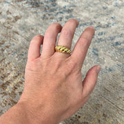 Thick cable ring