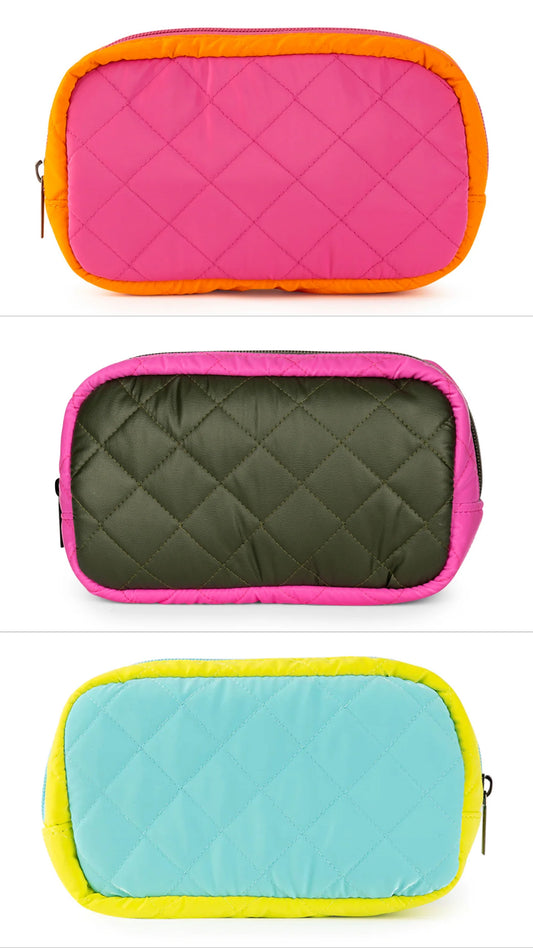 Charli quilted pouch