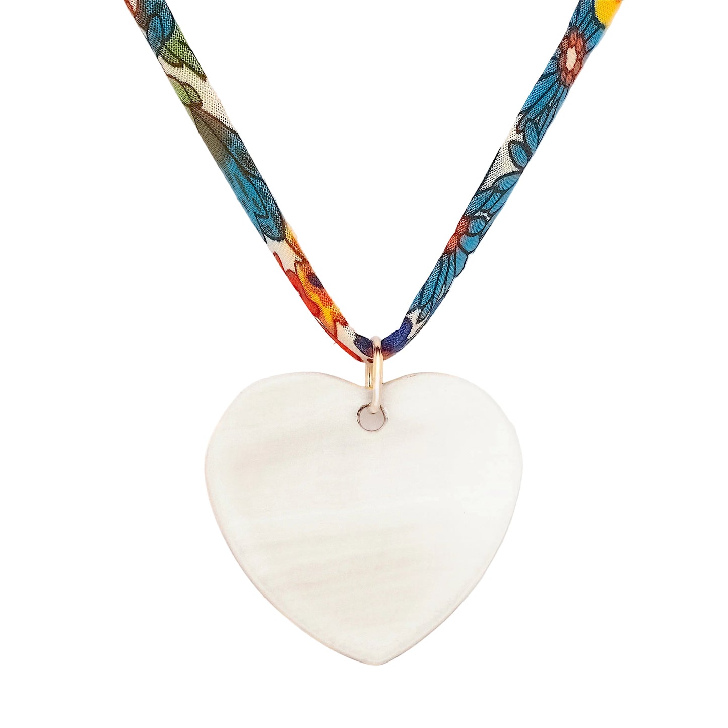 Liberty Heart Charm Necklace