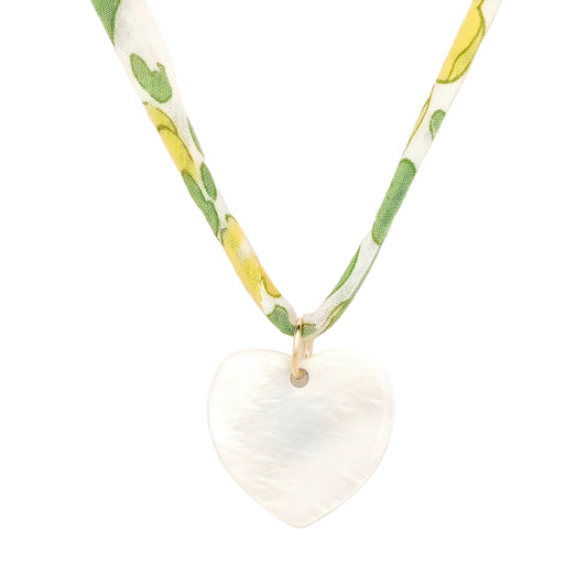 Liberty Heart Charm Necklace