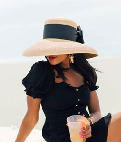 Lauren Hat - Flat Bow