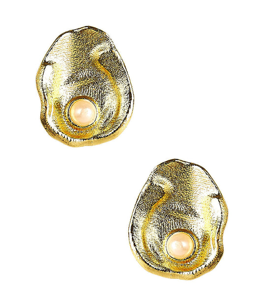 Oyster Stud - Earring