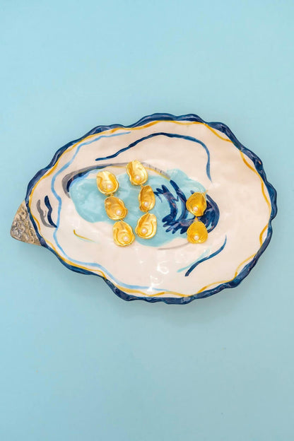 Oyster Stud - Earring