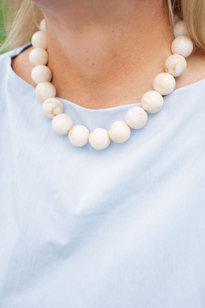 Ryan Beaded Acrylic Necklace