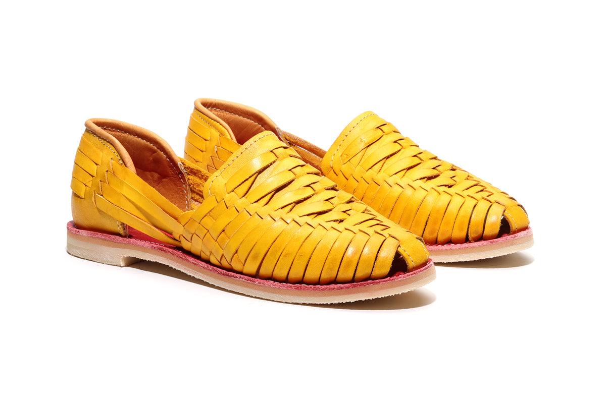 Cross Woven Huarache Mango