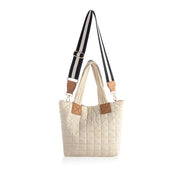 Ezra Quilted Tote Multiple Colors