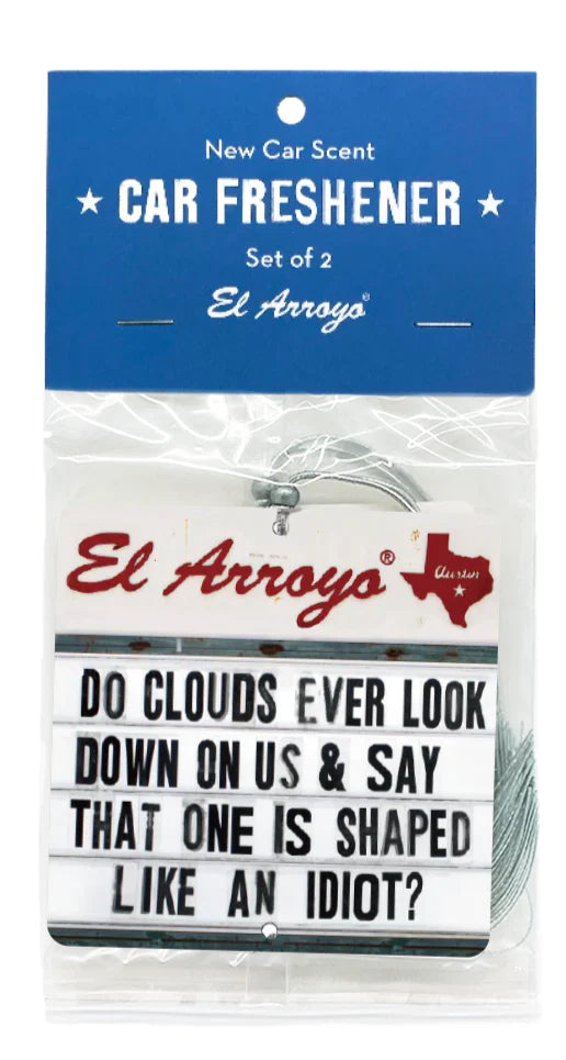 Car Air Freshener - Do Clouds
