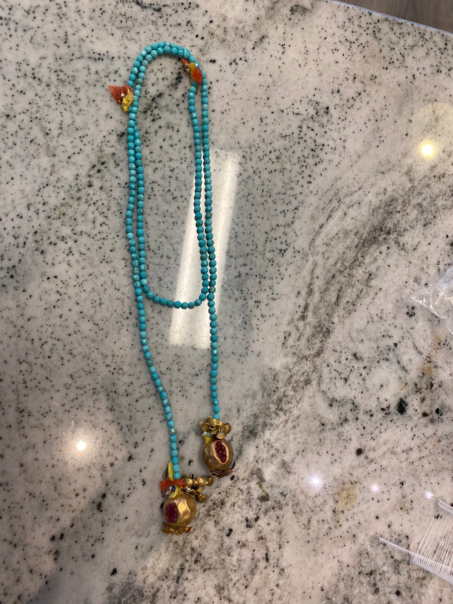 Pomegranate Necklace multiple colors