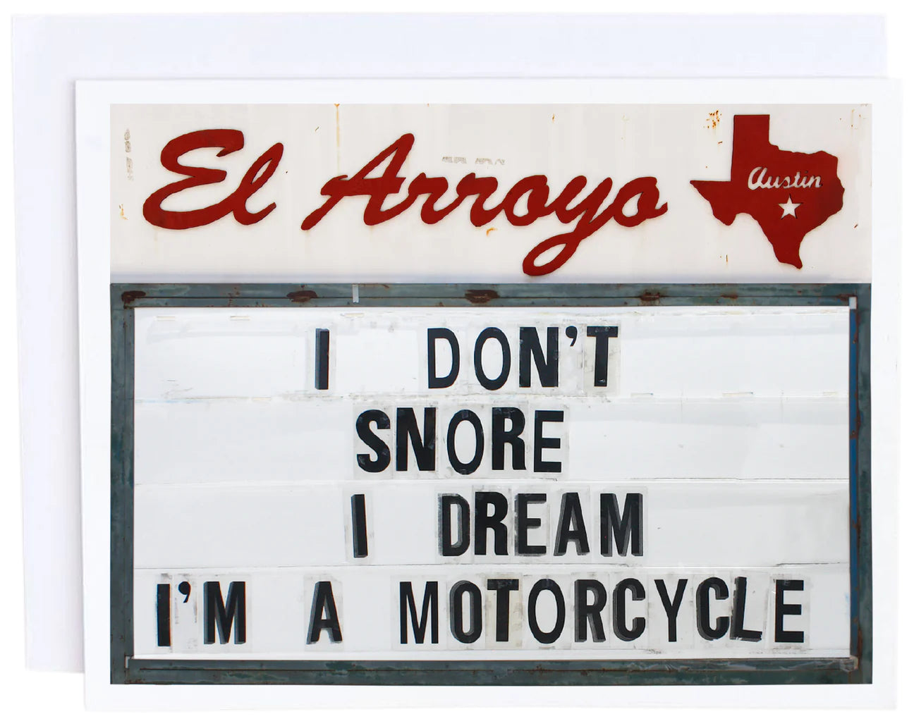 Motorcycle Dreams Card