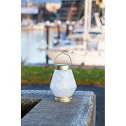 Solar Glass Boaters Lantern - Cone