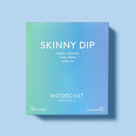 Skinny dip candle