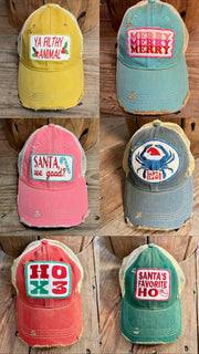 Distressed Hats