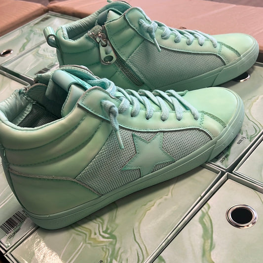 Mint high tops no box FINAL SALE