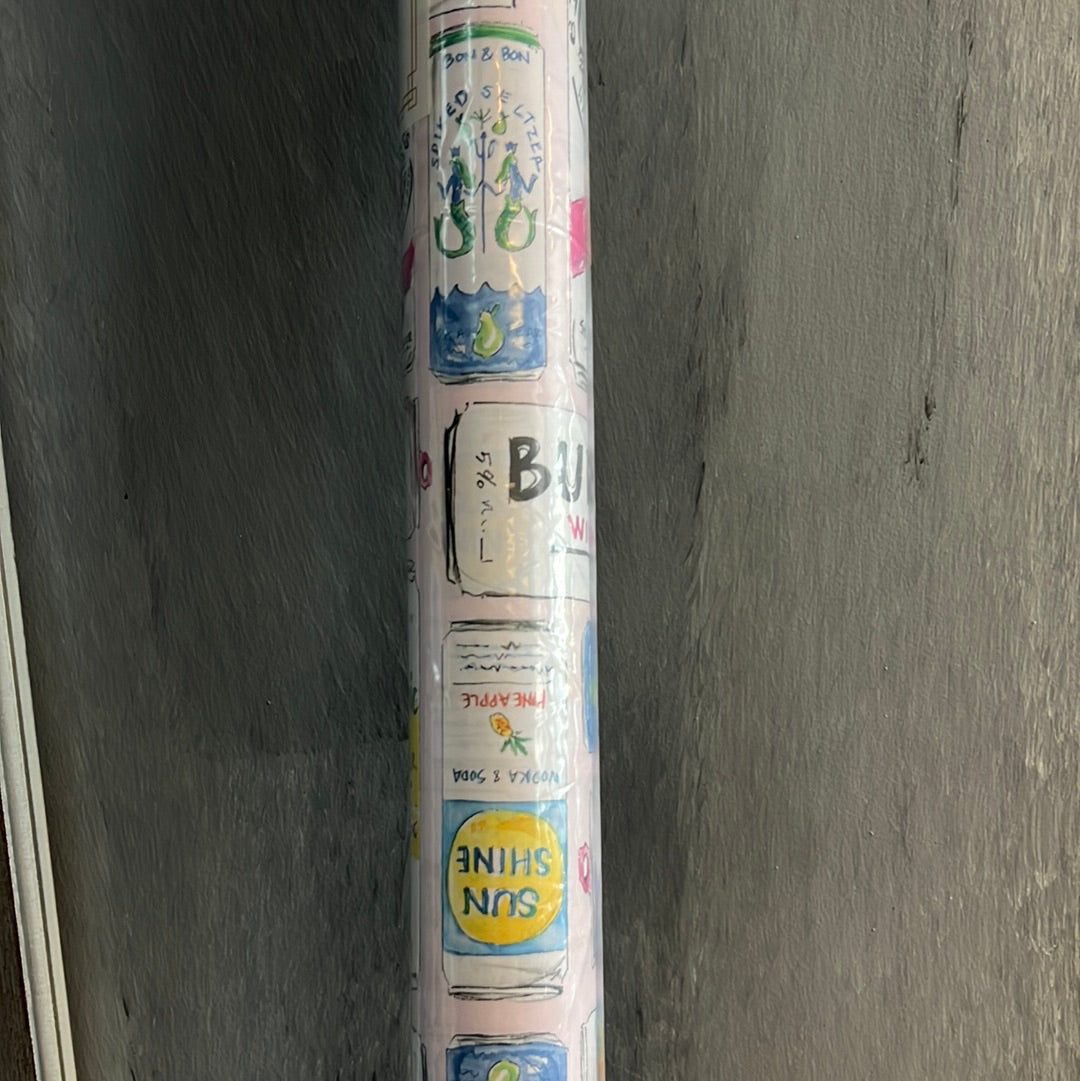Seltzer wrapping paper