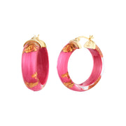 Mini colorful 24 karat gold leaf Huggies presell